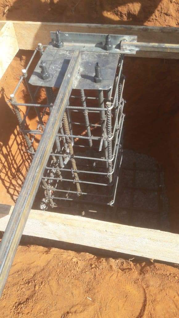 Foundation Steel Setup